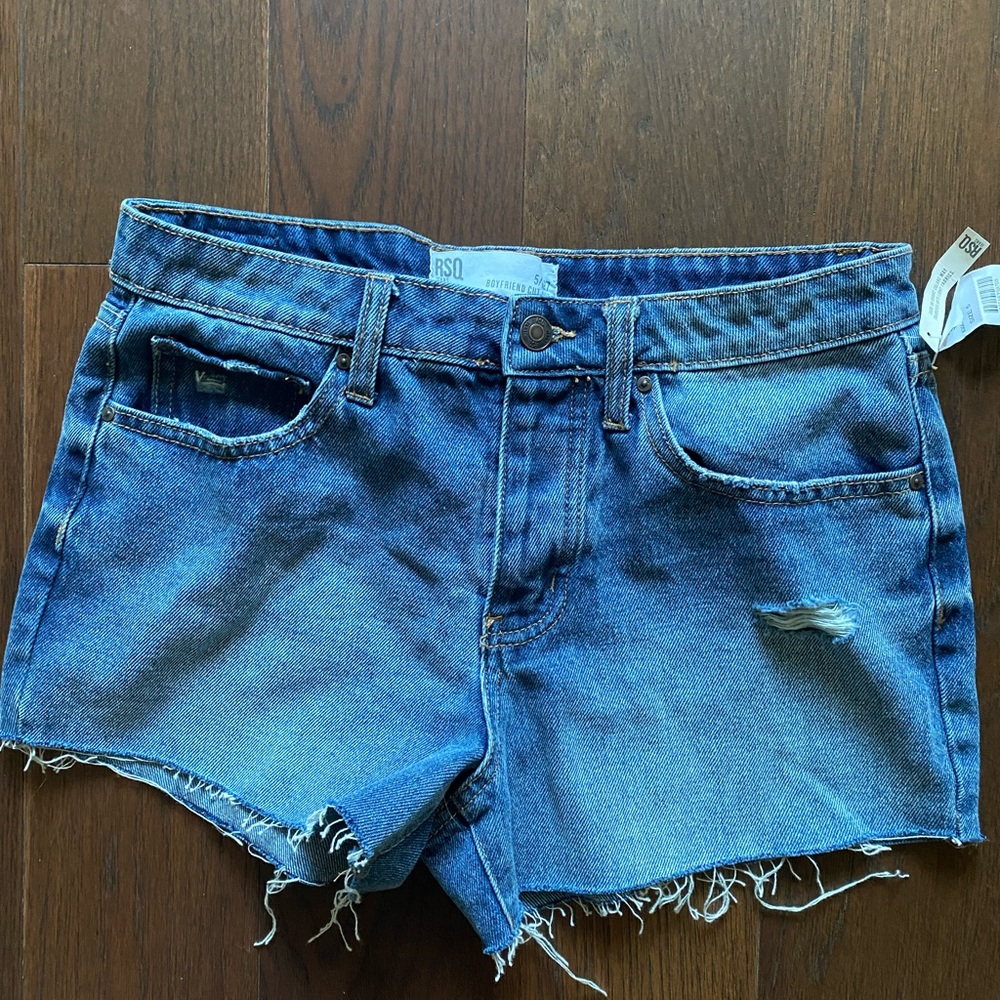 Boyfriend cut off shorts